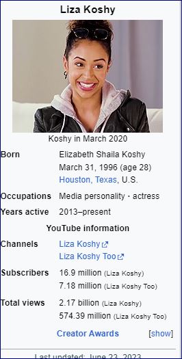 liza koshy